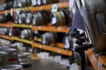 Casks of real ale