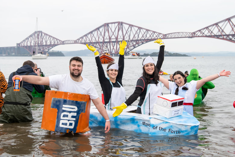 Loony Dook 2020 - winners of the fancy dress competition 