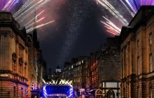 Edinburgh Light Night - Royal Mile