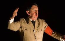 Pip Utton is Adolf - Pictured, Pip Utton