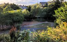 King George V park from Scotland Street