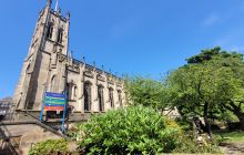 St John's Church on corner of Princes Street and Lothian Road