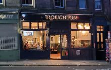 The Broughton bar and restaurant on Broughton St