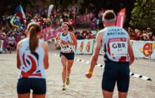 GB in action at Sprint World Orienteering Championships credit William Hollowell