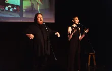 Loud Poets - Kevin McLean and Katie Ailes. Copyright  I Am Loud and Gilad Zinman