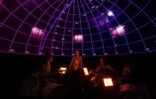 Images of the cosmos. Credit Peter Frankland,