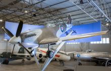 Supermarine Spitfire on display at the National Museum of Flight.