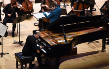 Anja Bihlmaier (conductor), Nelson Goerner (piano), RSNO picture