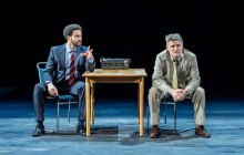 Inspector Morse and Sergeant Lewis in Inspector Morse (photo Johan Persson)