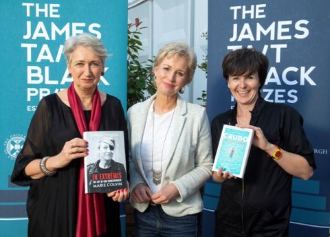 Lindsey Hilsum, Sally Magnusson and Olivia Laing