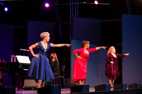 A scene from A Grand Night for Singing, (photo credit, J Shurte)
