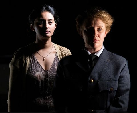 Natasha Jayahendry as Noor Inayat Khan & Deborah Clair as Vera Atkins