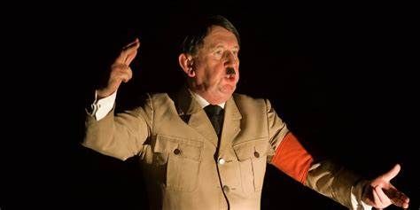 Pip Utton is Adolf - Pictured, Pip Utton