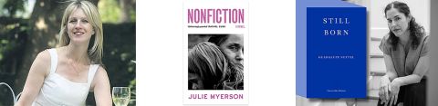 Julie Myerson and Guadalupe Nettel with their novels, nonfiction and Still Born