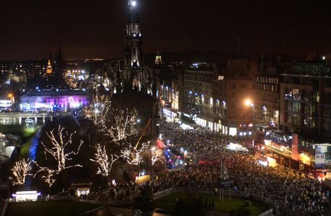 Review: Edinburgh's Hogmanay Street Party, Concert In The Gardens