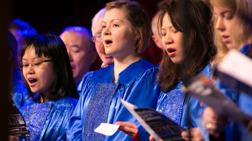 Christmas carol concert in Edinburgh