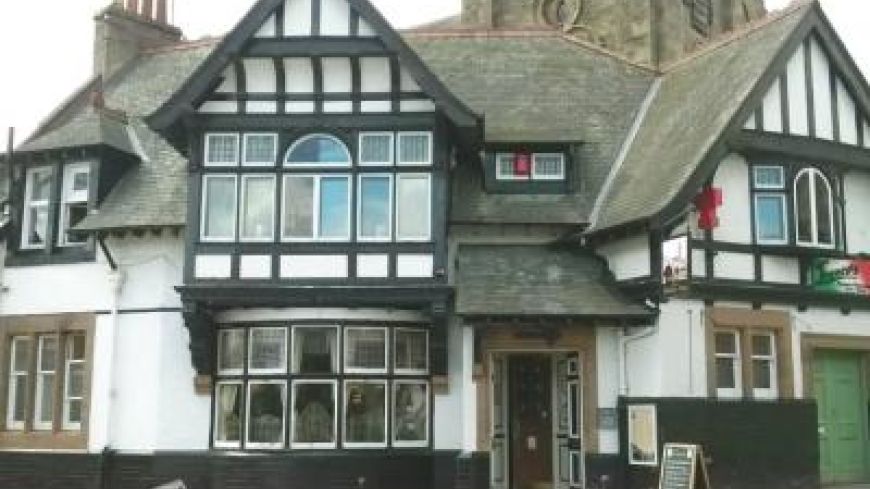 Bridge Inn, Peebles, from the outside