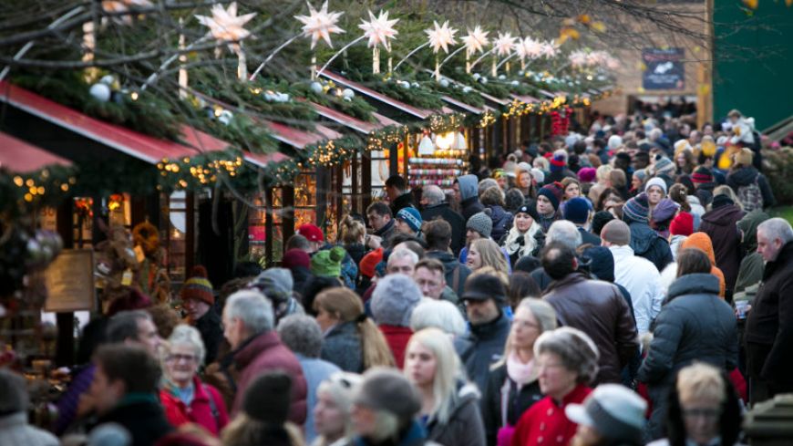 Edinburgh's Christmas market