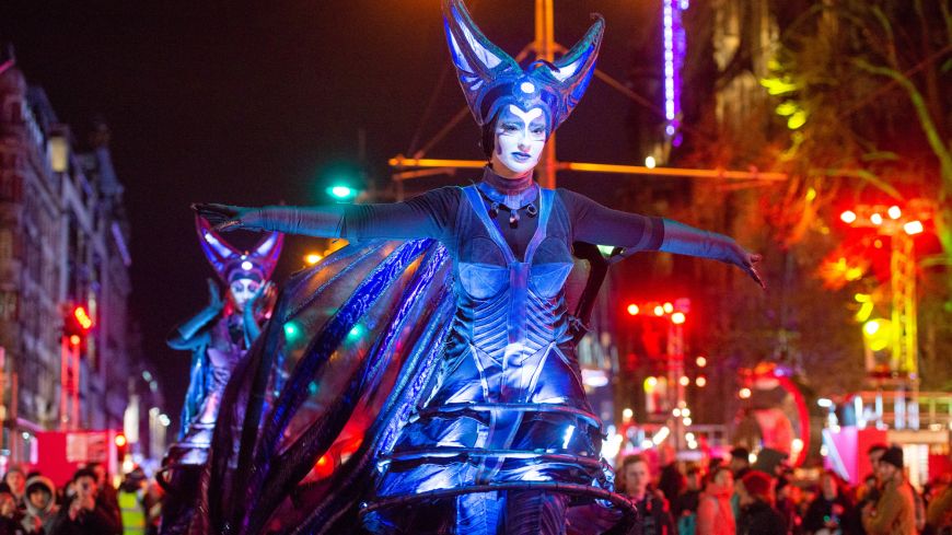 Edinburgh's Hogmanay 2019 Street Party Street Theatre