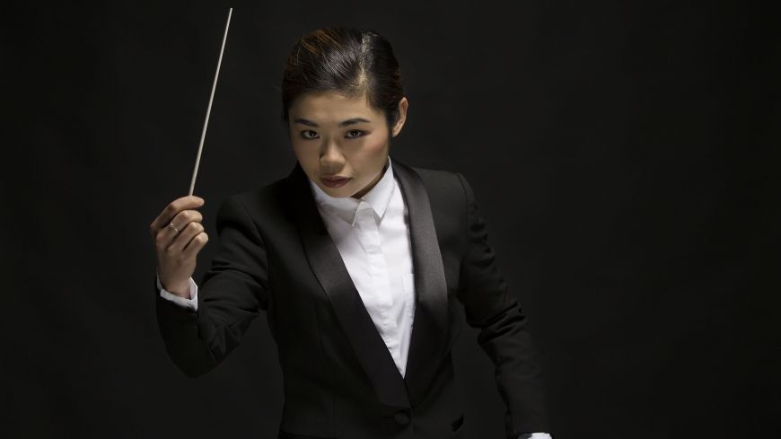 Elim Chan of Hong Kong Philharmonic Orchestra