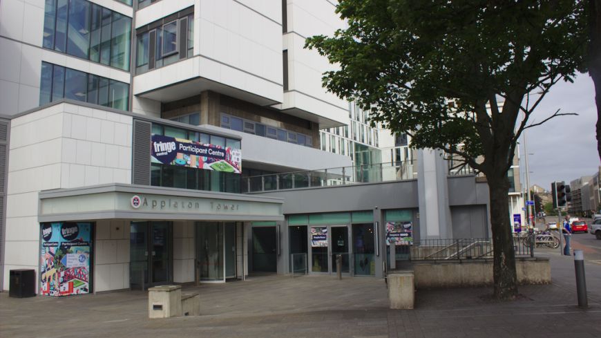 Fringe Central front entrance