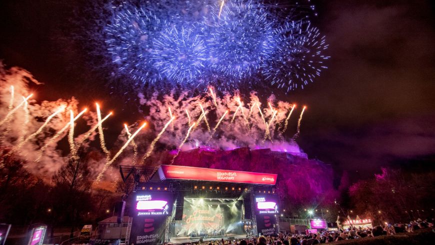 Edinburgh's Hogmanay Midnight Moment 2019