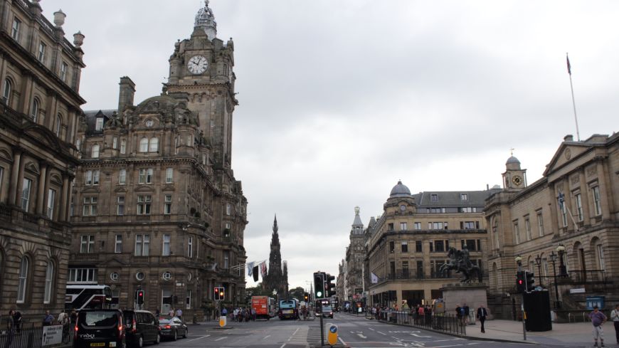 Number 1 Princes Street - the Balmoral Hotel