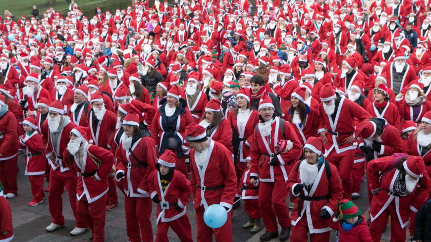 Edinburgh Santa Run