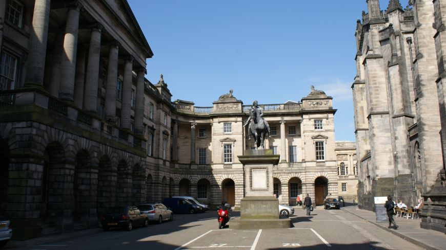 Parliament Square and St Giles Kirk