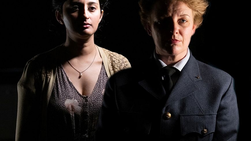 Natasha Jayahendry as Noor Inayat Khan &  Deborah Clair as Vera Atkins