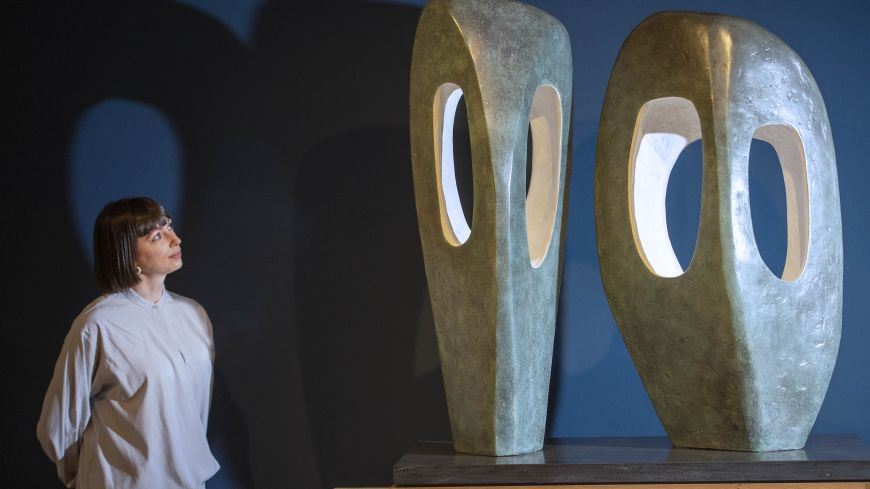 Artist Barbara Hepworth at Modern 2
