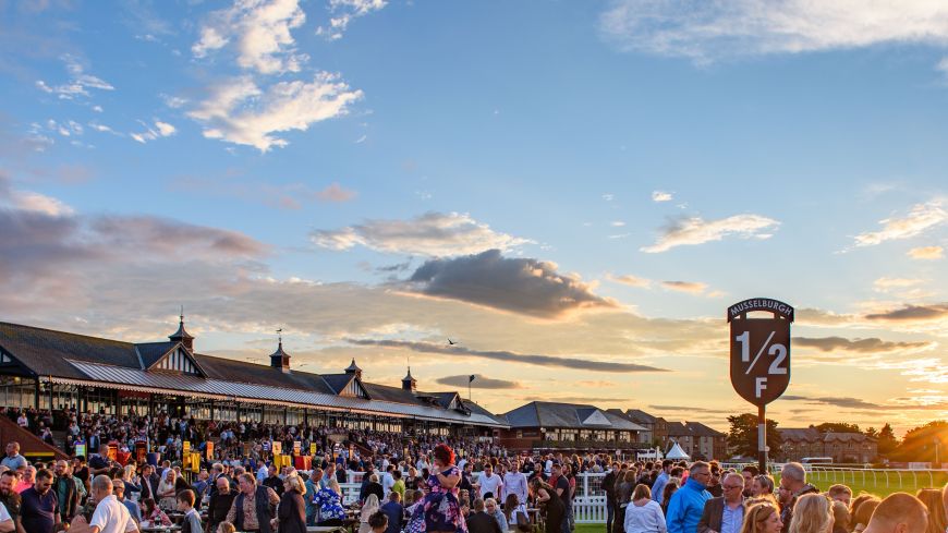 Sunset at the races