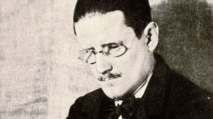 James Joyce in a September 1922 issue of Shadowland