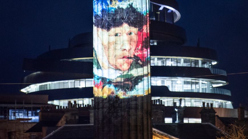 LM_Van Gogh Projection - Edinburgh