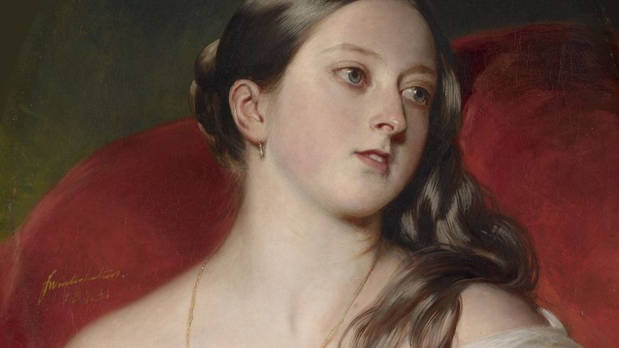 Portrait of Queen Victoria by Franz Winterhalter 1943