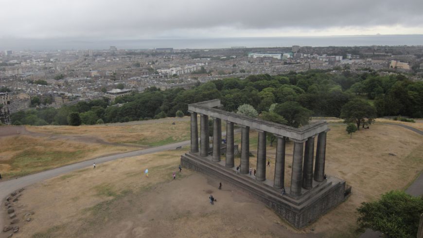 National Monument of Scotland from Nelson Monument