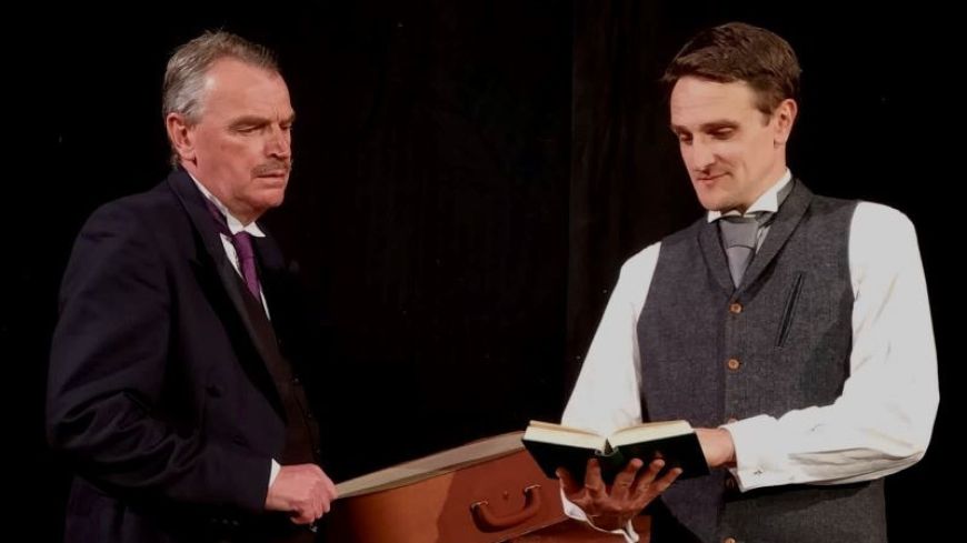 David Leeson as J. Bruce Ismay and Michael Taylorson as Rev. Harper