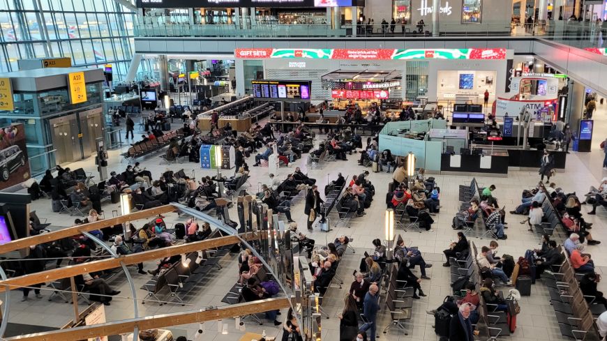 Heathrow Airport terminal building