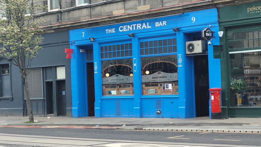 The Central Bar on Leith Walk