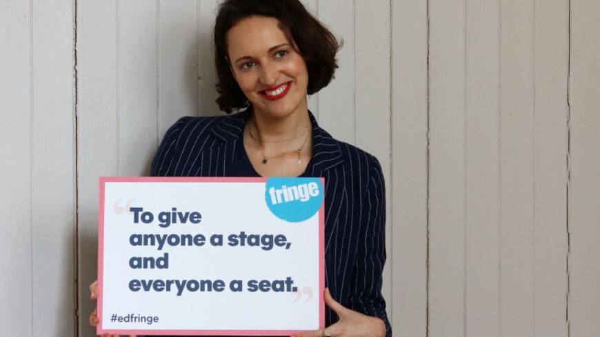 Fringe Society honorary President Phoebe Waller-Bridge