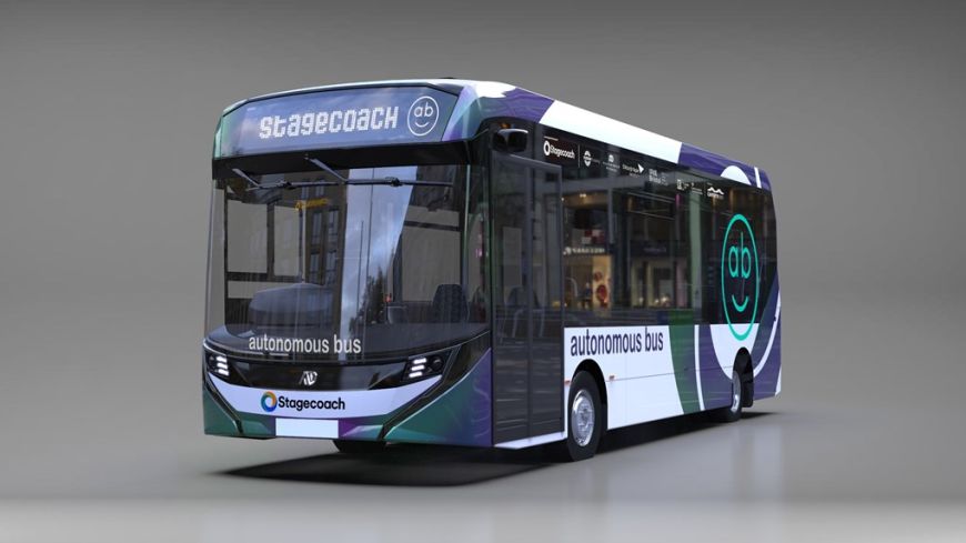 Alexander Dennis autonomous bus