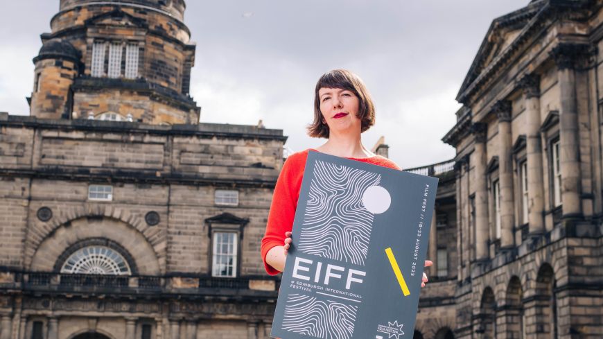 EIFF director Kate Taylor in Old College Quad