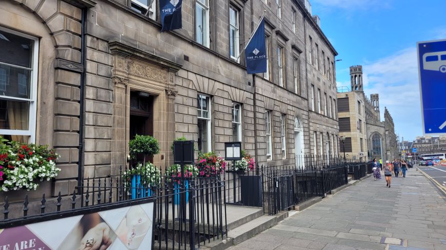 The entrance to The Place on York Street