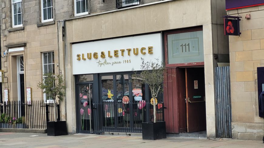 The Slug & Lettuce on George Street, Edinburgh