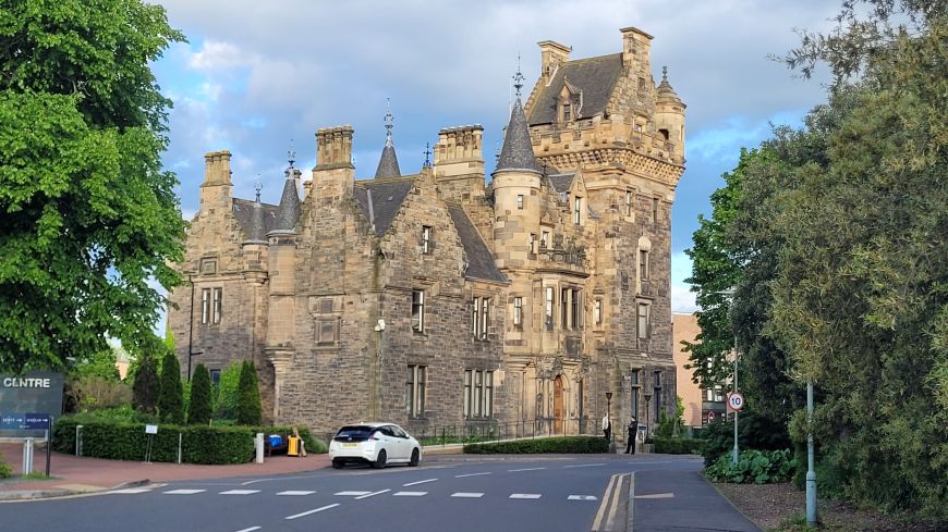 St Leonard's Hall on the Pollock Estate