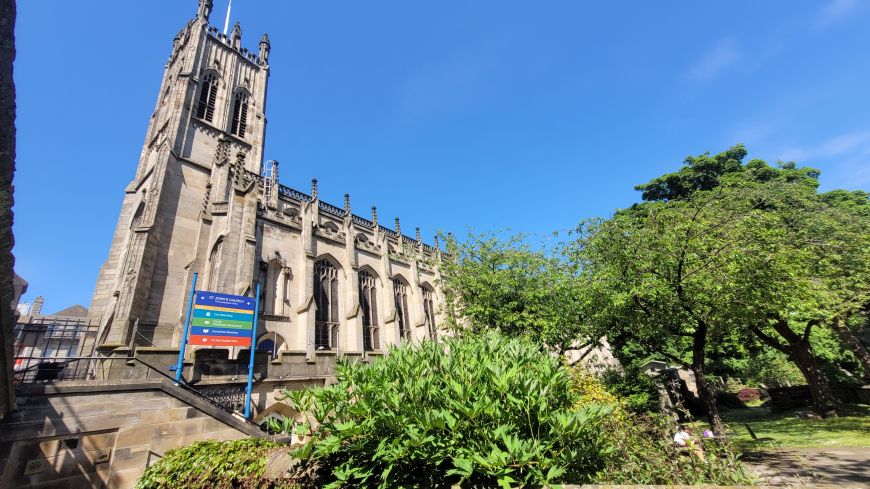 St John's Church on corner of Princes Street and Lothian Road