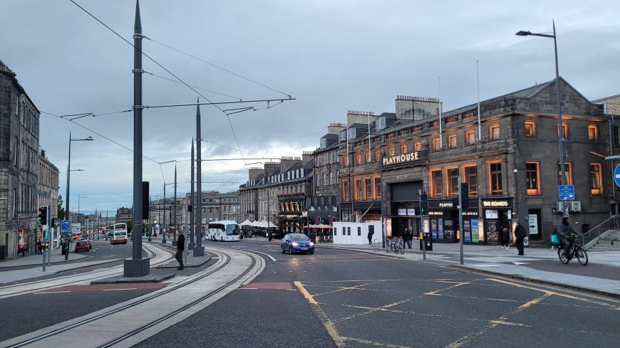 Top of Leith Walk showing the Playhouse