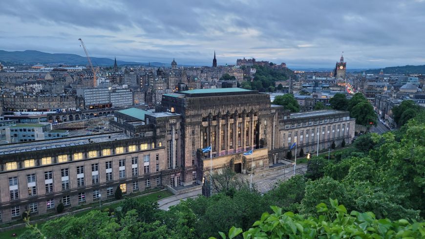 St Andrew's House from Calton Hill