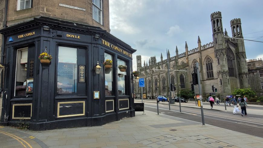 The Conan Doyle pub on York Place