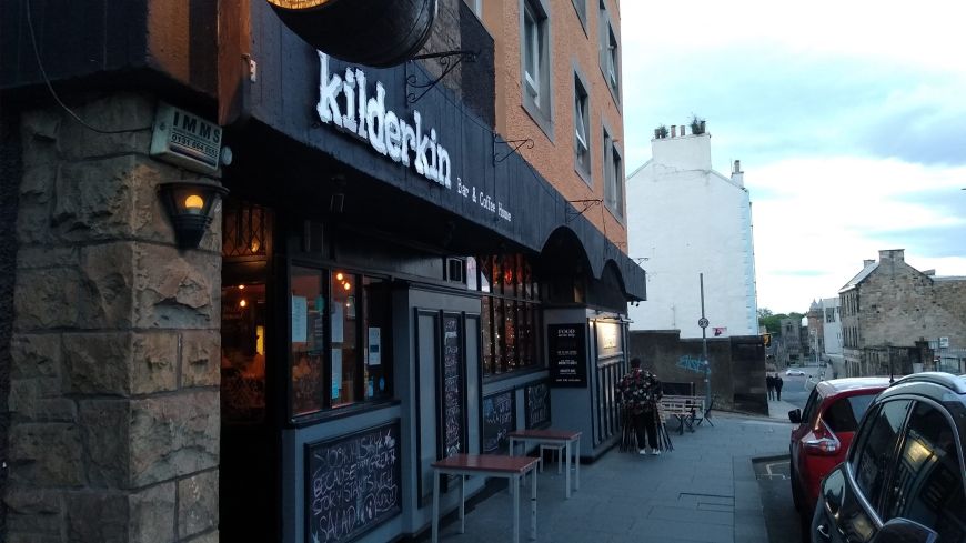 Kilderkin pub - the view from the street 